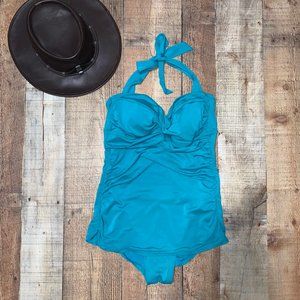 Jantzen | Turquoise One Piece Swimsuit